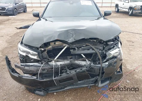 2022 BMW 330Xi из США, поврежденный, VIN 3MW5R7J03N8C59689